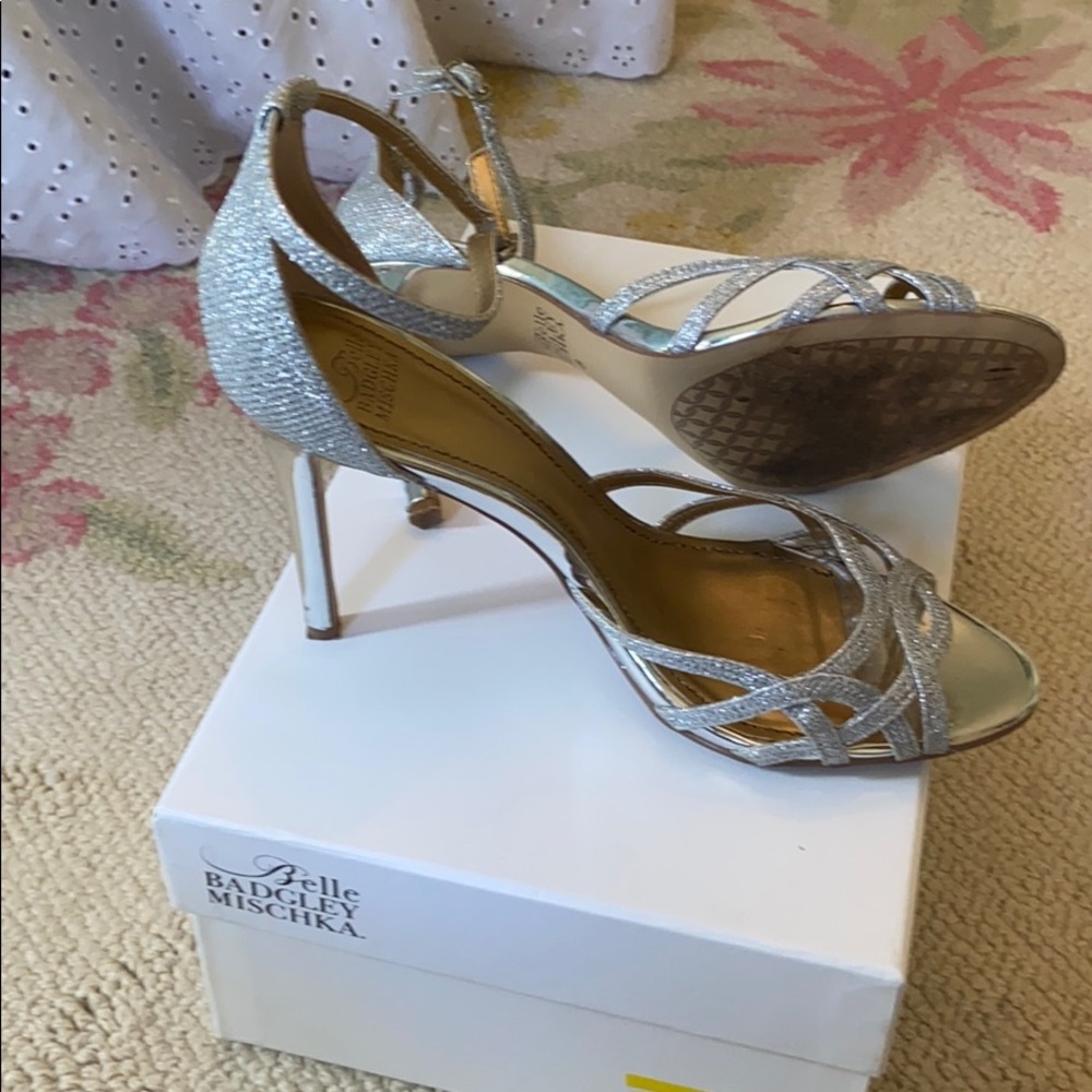 Belle badgley mischka heels